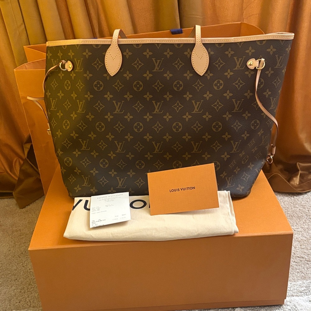 Louis Vuitton Classic Brown Monogram Tote